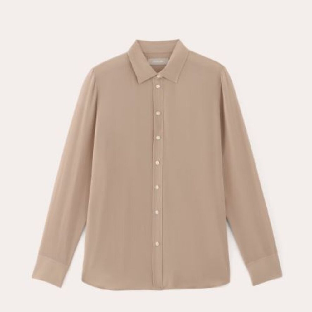 Washable Silk Shirt Blouse